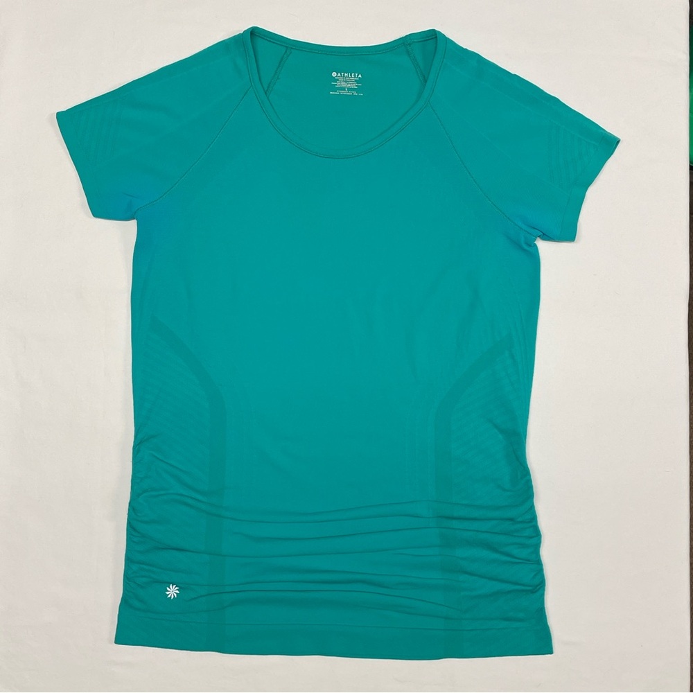 Athleta Ruched Yoga Tee